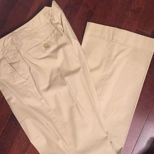 Banana Republic tan stretch pant